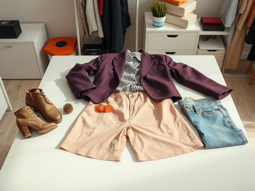 antilatrat.ro | Reciclarea hainelor: creare de outfituri smart casual