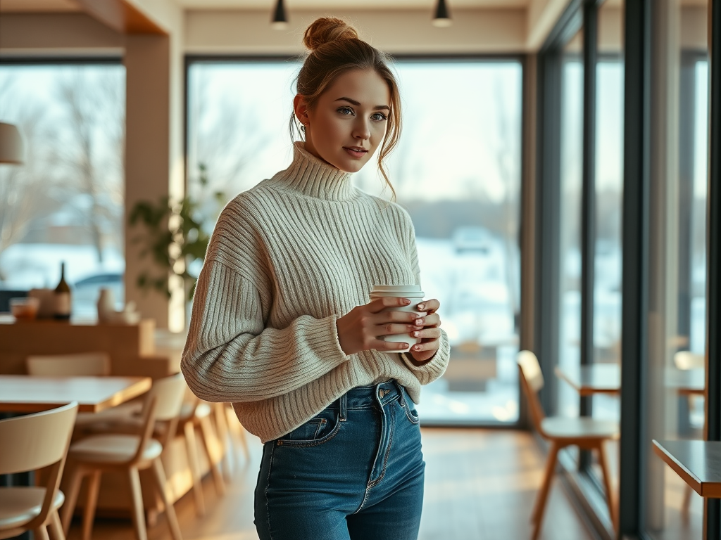 antilatrat.ro | Idei de outfituri de iarnă cu ajutorul culorii crem